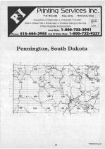 Index Map 1, Pennington County 1987